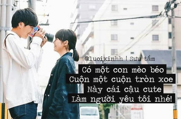 Những câu thả thính nhẹ nhàng, dễ thương để hạ gục gái